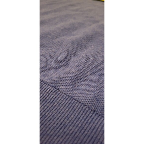 Polo Ralph Lauren 1/4 Zip Pima Cotton Pullover Sweater Men's Size XL Blue - Picture 7 of 14